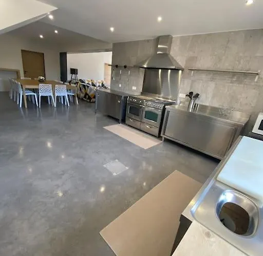 Mas Piralet Ardeche En Pierre Piscine 6*12 Pool House Equipe * Le Garn
